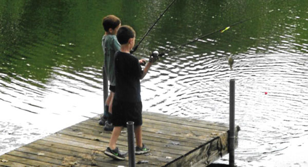 Boy Fishing